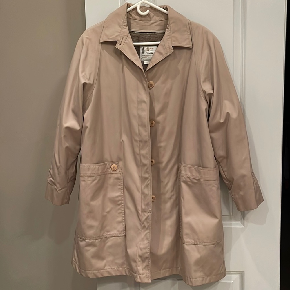 London Fog trench coat